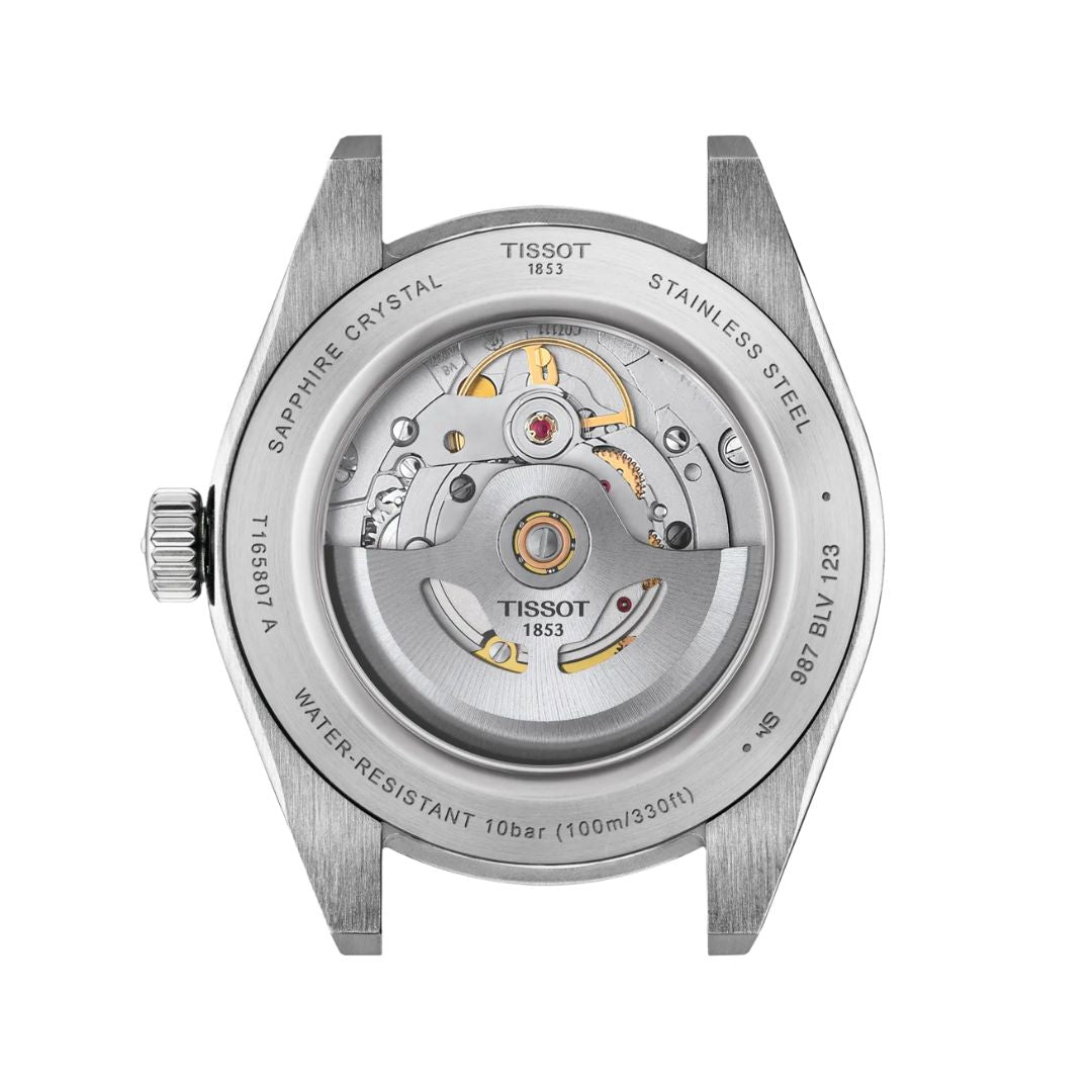 Tissot Gentleman Powermatic 80, 38 mm, T1658071105100 rannekello, koneisto