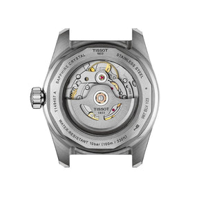 Tissot PR516 Powermatic 80, 38 mm, T1494071104100 rannekello, koneisto