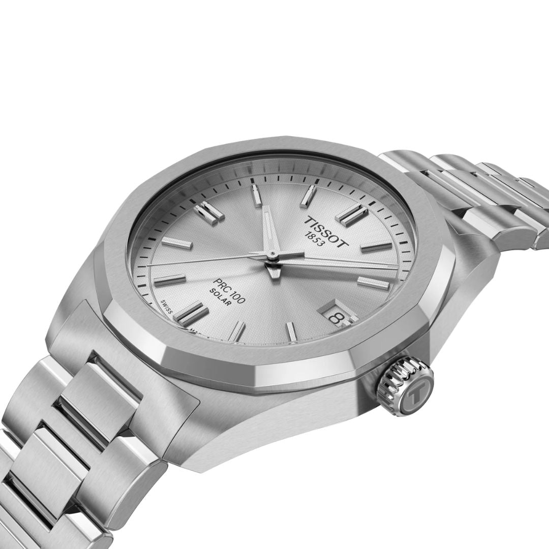 Tissot PRC 100 Solar Quartz, 34 mm, T1518221103100 rannekello