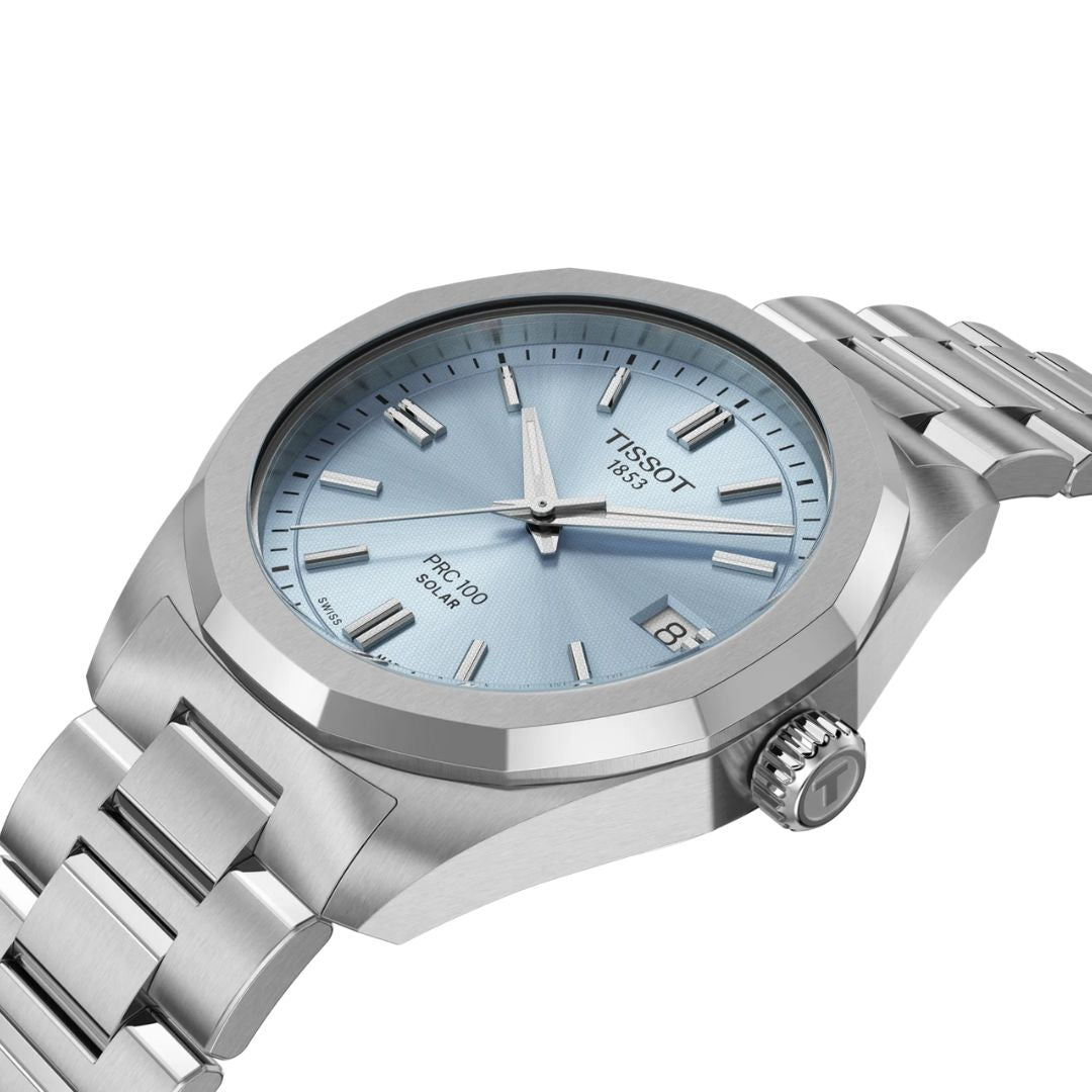 Tissot PRC 100 Solar Quartz, 34 mm, T1518221135100 rannekello
