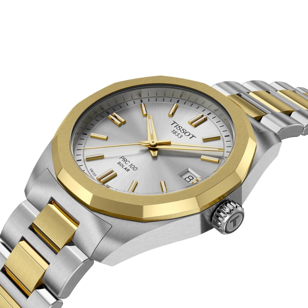 Tissot PRC 100 Solar Quartz, 34 mm, T1518222203100 rannekello