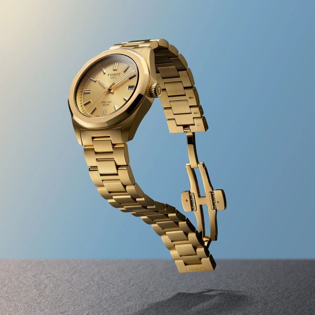 Tissot PRC 100 Solar Quartz, 34 mm, T1518223302100 rannekello