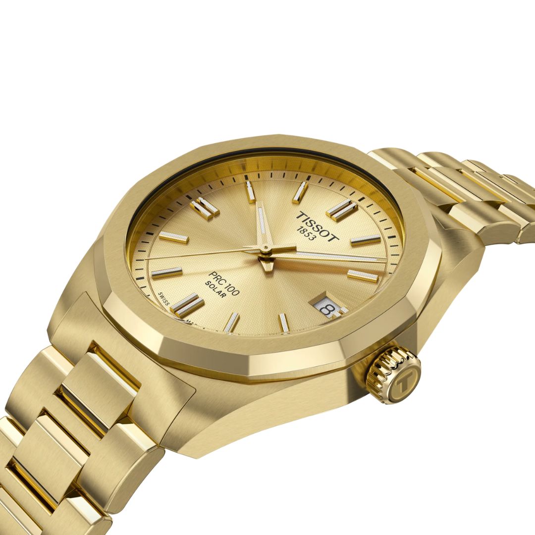 Tissot PRC 100 Solar Quartz, 34 mm, T1518223302100 rannekello