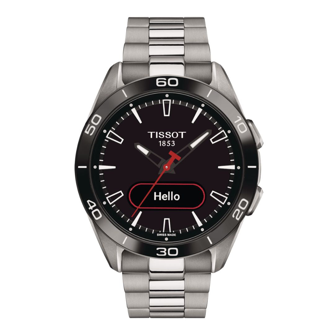 TISSOT T-Touch Connect Solar レッドラバーベルト Watch Tissot T-Touch Connect Solar | Tissot T121.420.47