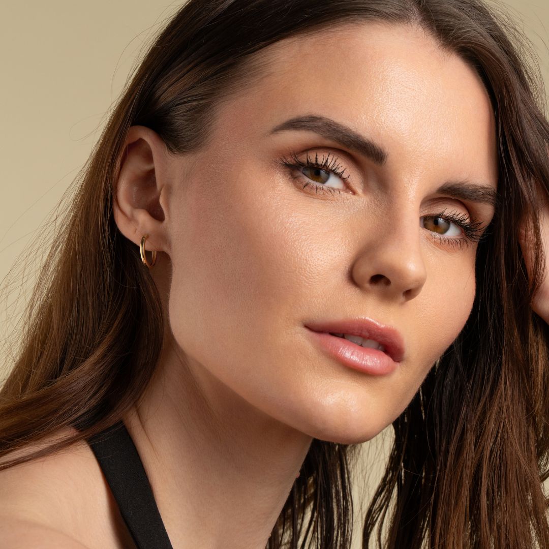 Vittoria rengaskorvakorut, keltakultaa