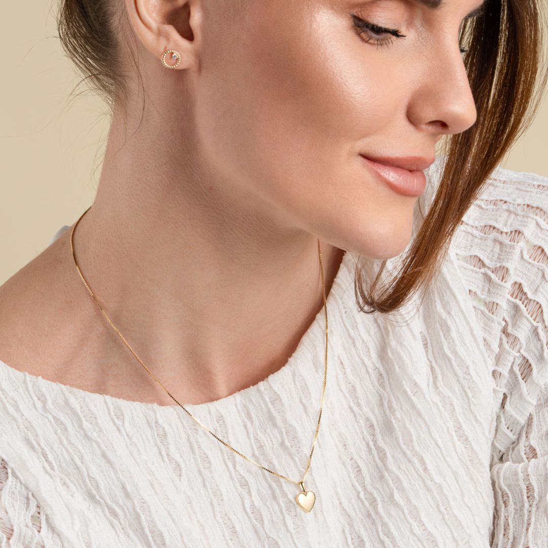 Vittoria sydänriipus, keltakultaa