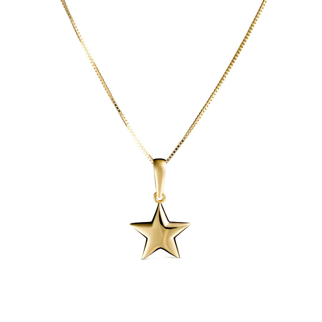 Vittoria Star Pendant, Yellow Gold