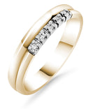 Silván timanttisormus 0,05ct, 14K keltakultaa, Silván timanttikorut - Silván - Laatukoru
