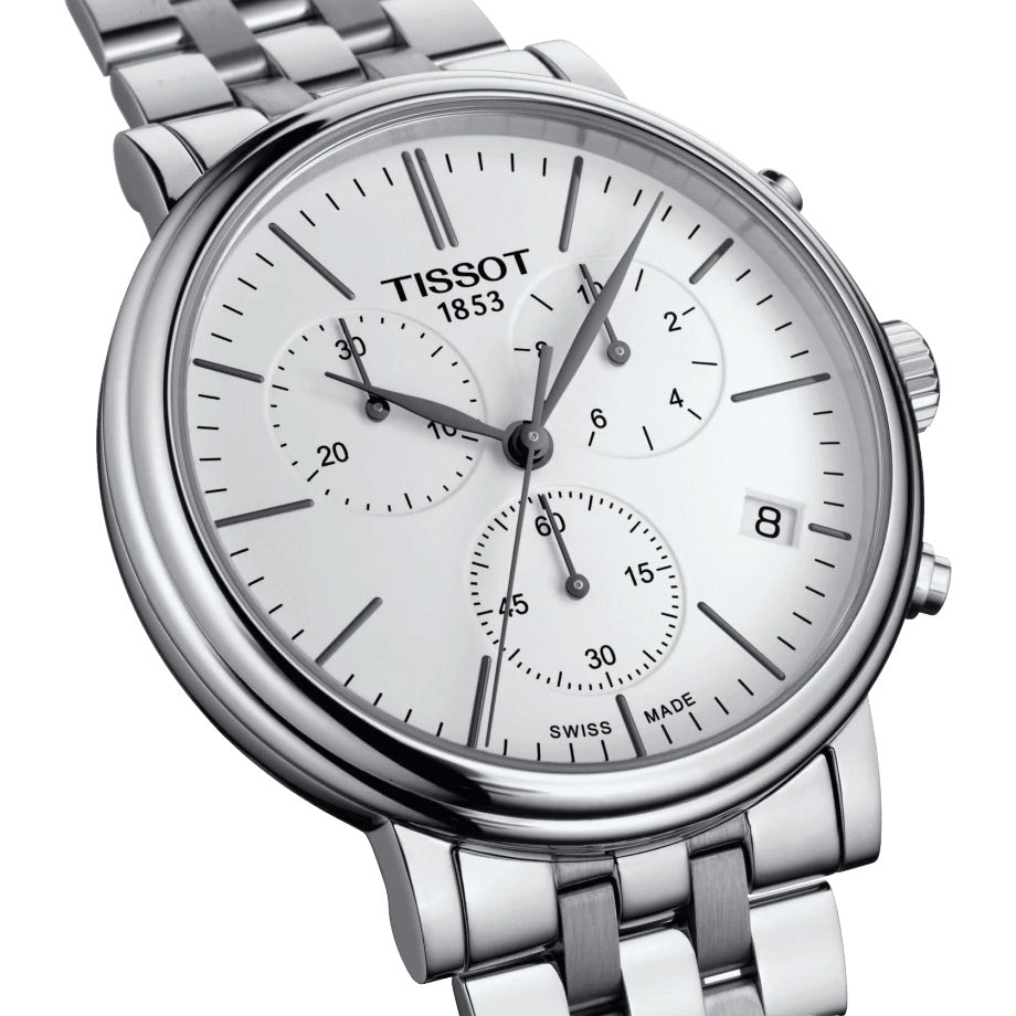 Tissot Carson Premium Cronograph T122.417.11.011.00, miesten rannekello - Tissot - Laatukoru