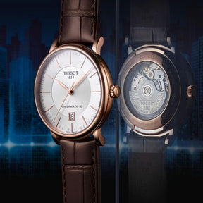 Tissot Carson Premium Powermatic 80 T122.407.36.031.00, miesten rannekello - Tissot - Laatukoru