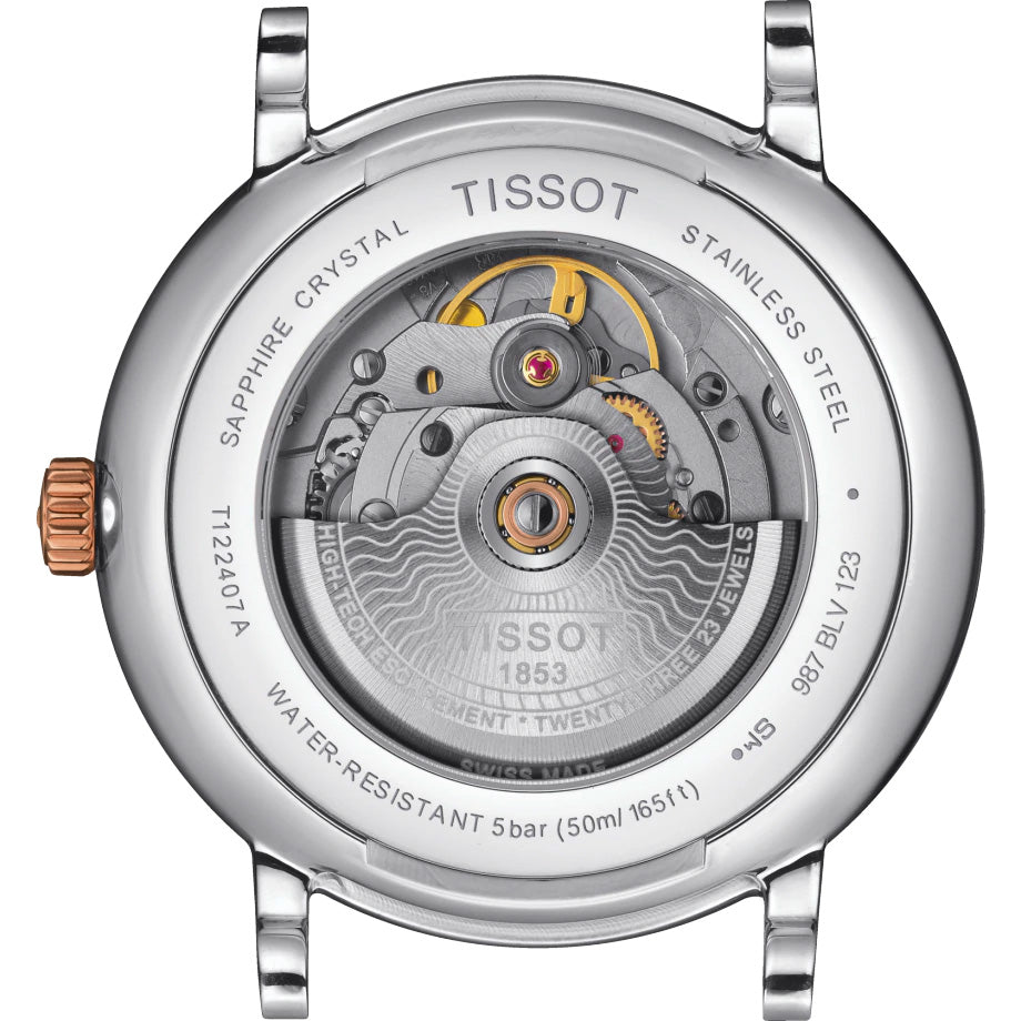 Tissot Carson Premium Powermatic 80 T122.407.22.033.00, miesten rannekello - Tissot - Laatukoru