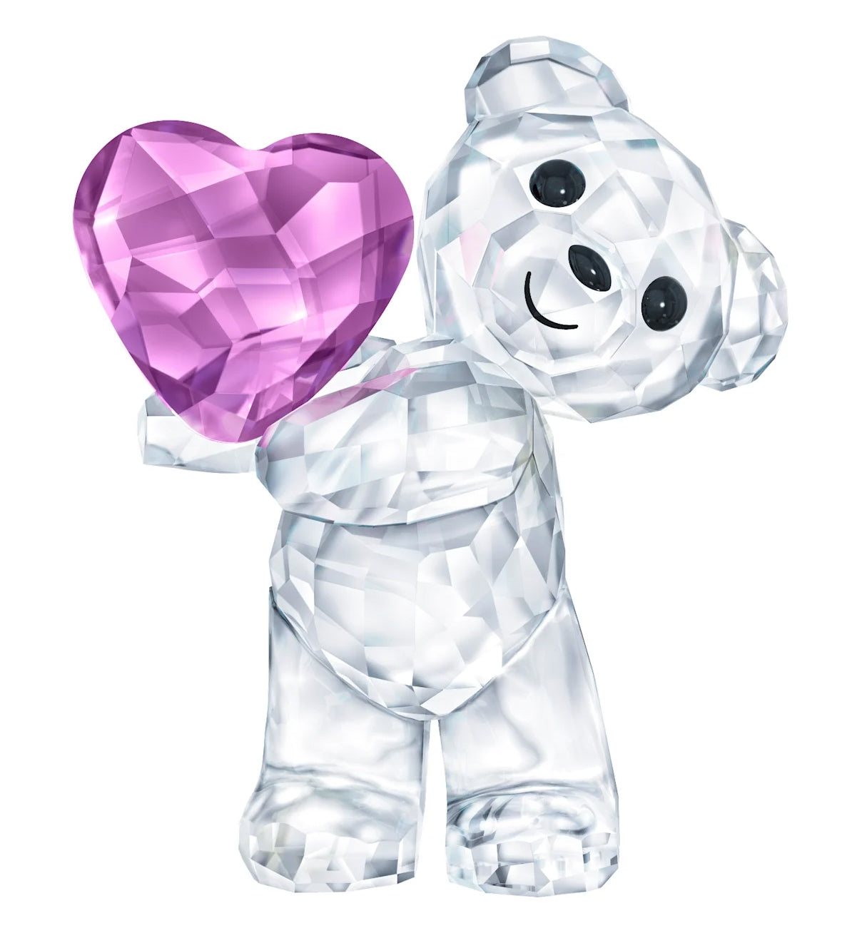 Swarovski Take my Heart teddy bear, crystal figurine