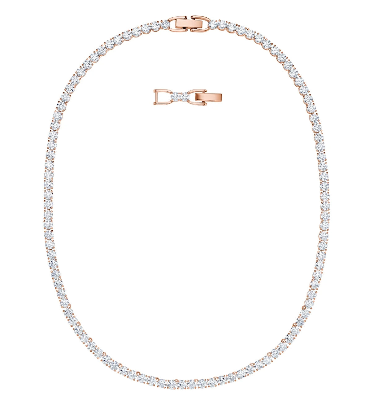 【美品】SWAROVSKI　Tennis Deluxe　ネックレス0705002 美品】SWAROVSKI Tennis Deluxe ネックレス0705002 - メルカリ