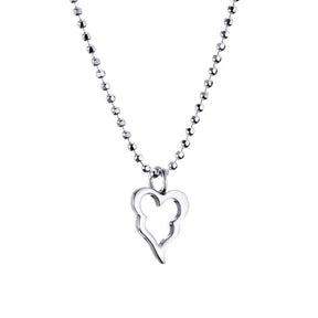 Efva Attling Little crazy heart riipus, hopeaa