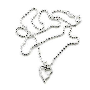 Efva Attling Little crazy heart riipus, hopeaa