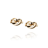 Efva Attling Love knot korvakorut, keltakultaa