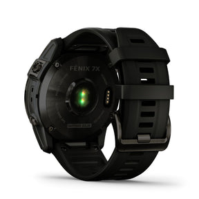 Garmin Fenix 7X Sapphire Solar 51 mm hiilenharmaa ja musta, multisport-GPS-kello 010-02541-11