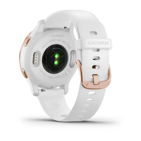 Garmin Venu 2S Rose Gold and White, Amoled GPS Smartwatch 010-02429-13