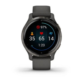 Garmin Venu 2S Dark Grey, Amoled GPS Smart Watch 010-02429-10