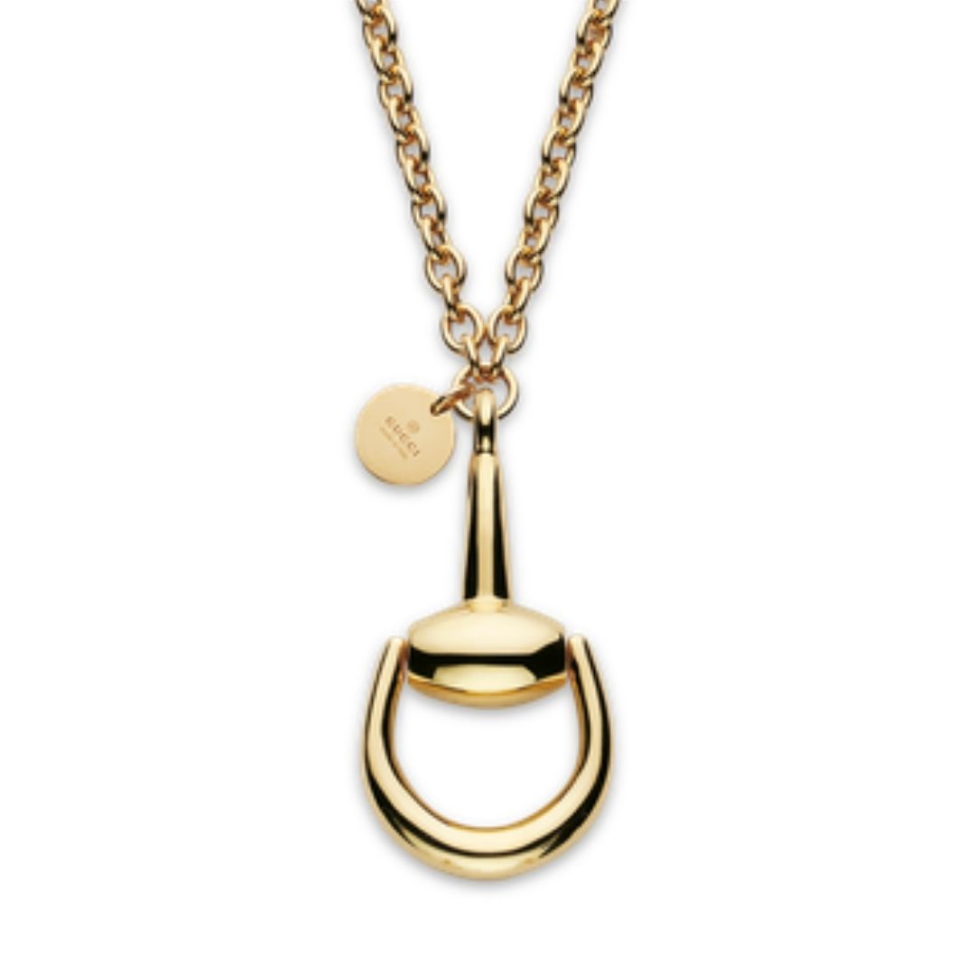 Gucci Horsebit kaulakoru, keltakultaa, 086YBB153328001