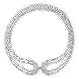 Kalevala Maiden of the North necklace long, silver, Kalevala Originals