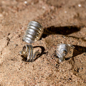 Kalevala Ring from Perniö, silver, Kalevala Originals