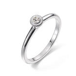 Kalevala Valittu sormus, 14K valkokultaa, 0,06ct, Kalevala Love, 541000001D