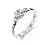 Kalevala Valittu sormus, 14K valkokultaa, 0,23ct, Kalevala Love, 541000003D