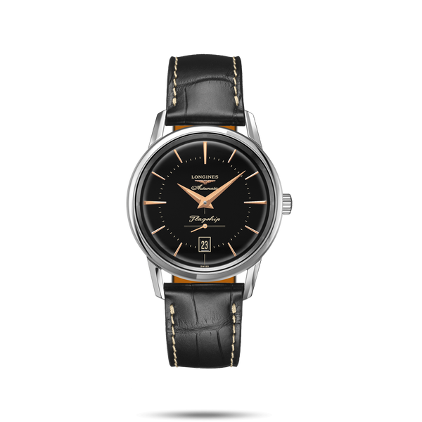 Longines flagship heritage gold online