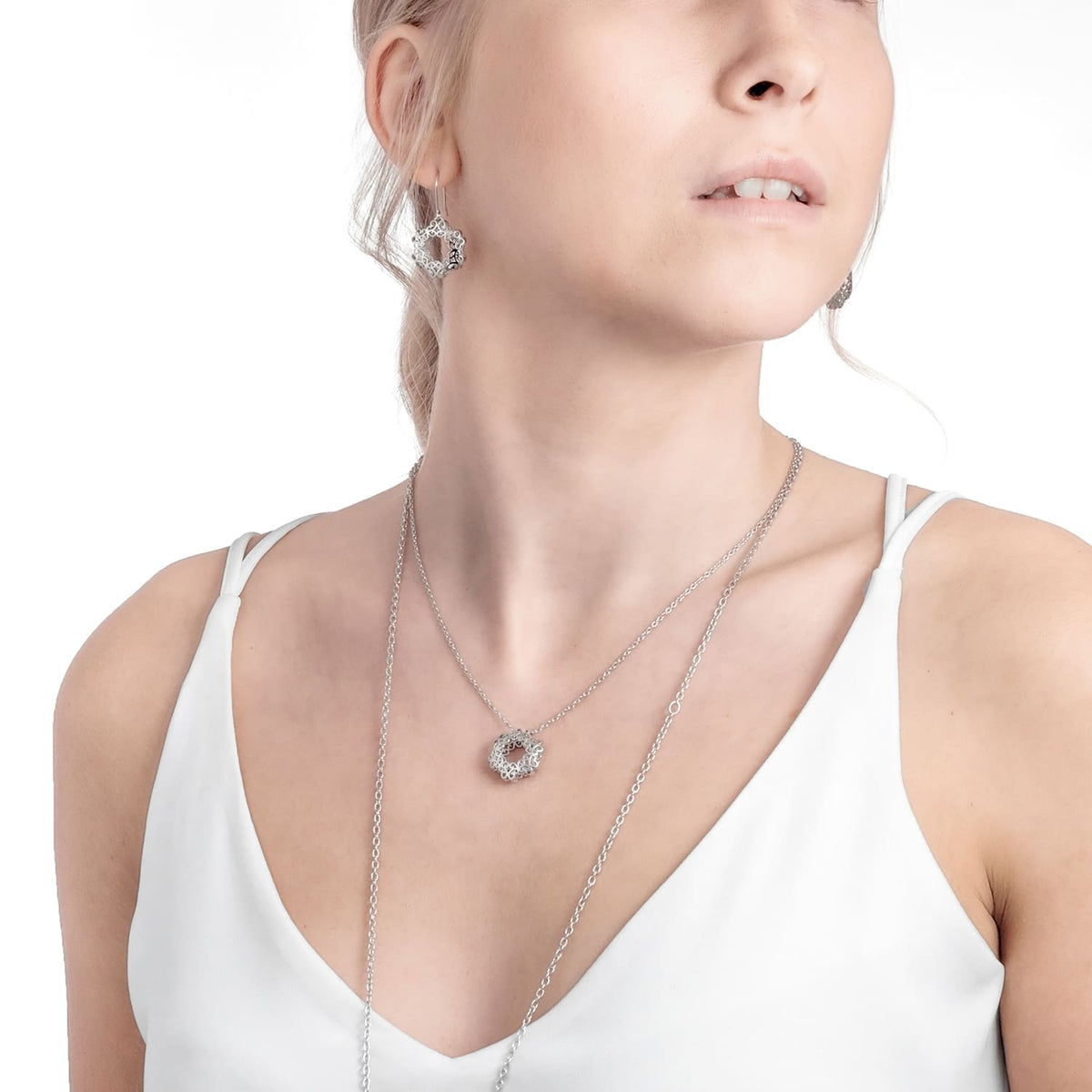 Lumoava Kaneli, hopeakorvakorut koukku - Lumoava - Laatukoru