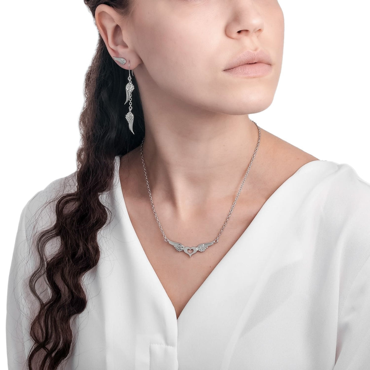 Lumoava Rakkain, hopeakorvakorut - Lumoava - Laatukoru