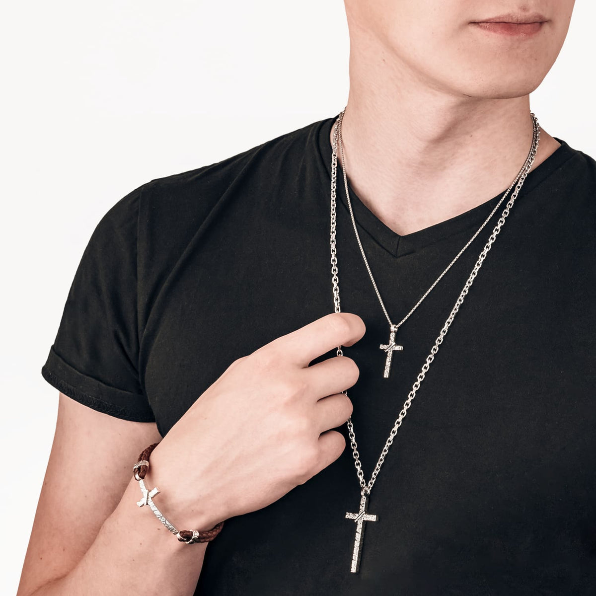 Lumoava Uurre rannekoru, ruskea nyöri - Lumoava - Laatukoru