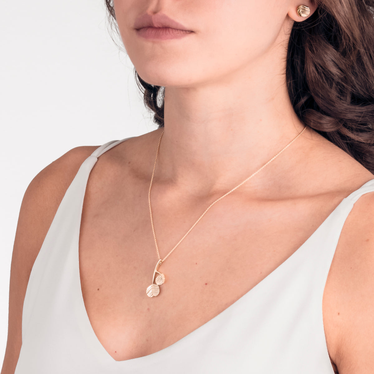 Lumoava Verso kultaiset nappikorvakorut - Lumoava - Laatukoru