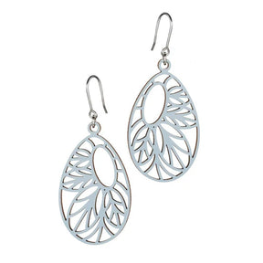 Lumoava Greta puukorvakorut, sininen, unelma