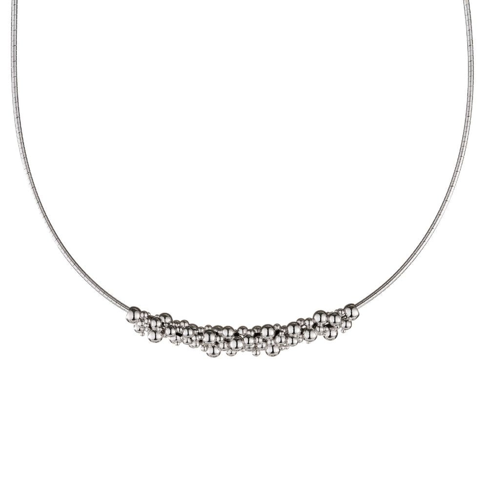 Lumoava Milky way necklace, silver