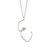 Lumoava Unique pendant, silver