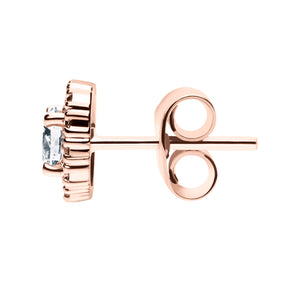 Silván Rosalie timanttikorvakorut 0,52ct, 14K rosekultaa, Silván timanttikorut