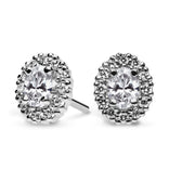 Silván Rosalie timanttikorvakorut 0,52ct, 14K valkokultaa, Silván timanttikorut