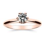 Silván Solitaire timanttisormus 0,40ct, 14K rosekultaa, Silván vihkisormukset
