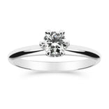 Silván Solitaire timanttisormus 0,40ct, 14K valkokultaa, Silván vihkisormukset