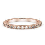 Silván timanttisormus 0,36ct, 14K rosekultaa, Silván vihkisormukset