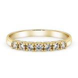 Silván timanttisormus 0,14ct, 14K keltakultaa, Silván vihkisormukset