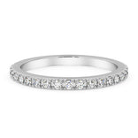 Silván timanttisormus 0,36ct, 14K valkokultaa, Silván vihkisormukset