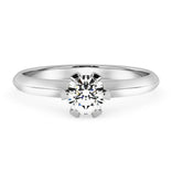 Silván timanttisormus 0,30ct, 14K valkokultaa, Silván timanttikorut - Silván - Laatukoru