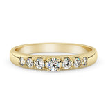 Silván timanttisormus 0,26ct, 14K keltakultaa, Silván vihkisormukset - Silván - Laatukoru