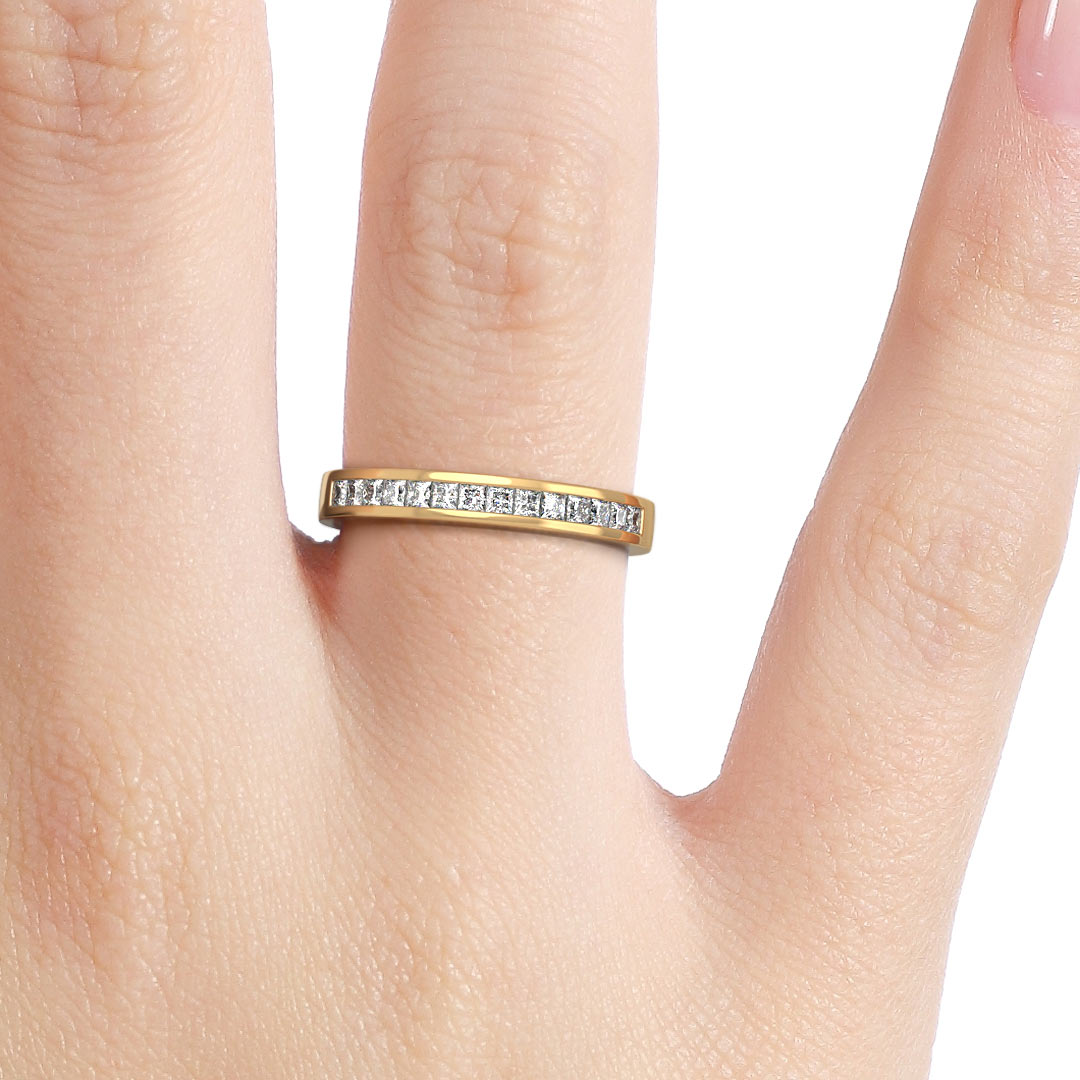 Silván Ariel Diamond Ring 0,38ct, Yellow Gold, Silván Engagement Rings