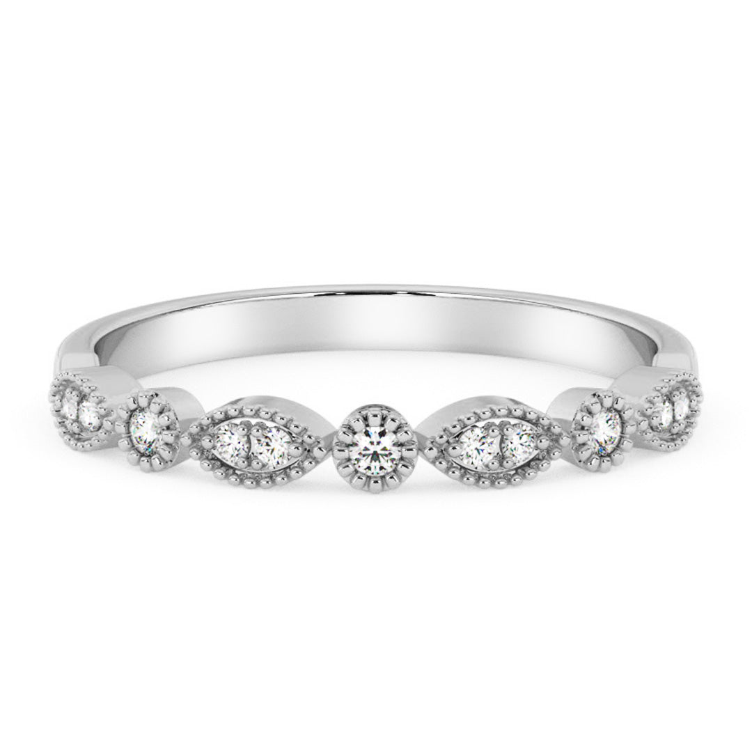 Golden Drops Diamond Ring | Everbrite Jewellery