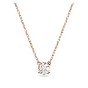 Swarovski Constella riipus, rosekullan värinen