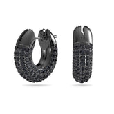 Swarovski Dextera rengaskorvakorut, pienet, musta