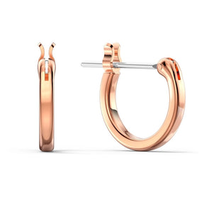 Swarovski Ginger rengaskorvakorut, rosekullan väriset